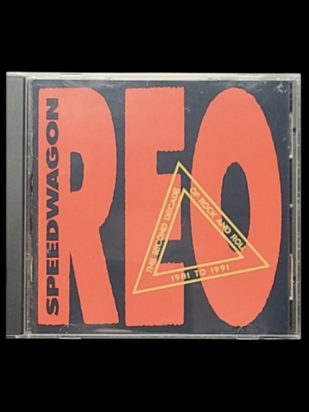 MUSIC CD      1991 "REO SPEEDWAGON" THE SECOND DECADE OF ROCK AND ROLL 1981-1991